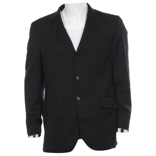 Pre-owned Ozwald Boateng Wool Vest In Black