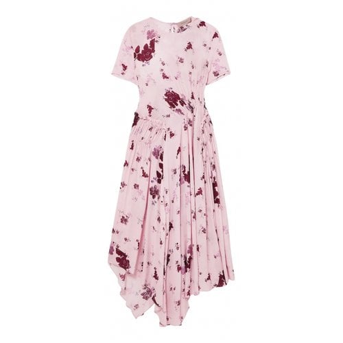 Pre-owned Preen Mid-length Dress In Pink