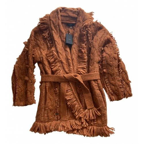 Pre-owned Alanui Wool Coat In Brown