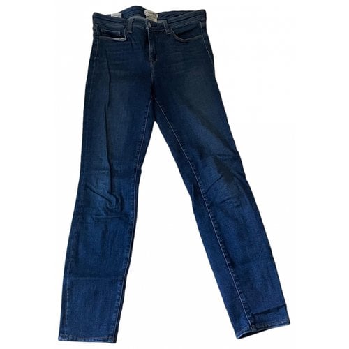 Pre-owned L Agence Jeans In Blue