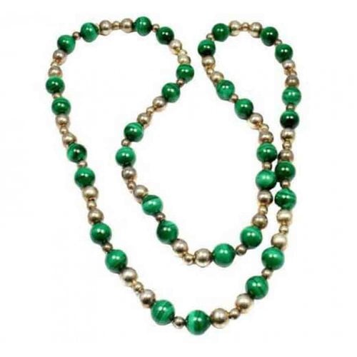 Pre-owned Tiffany & Co Silver Necklace In Green