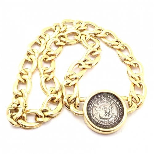 Pre-owned Bvlgari Yellow Gold Necklace