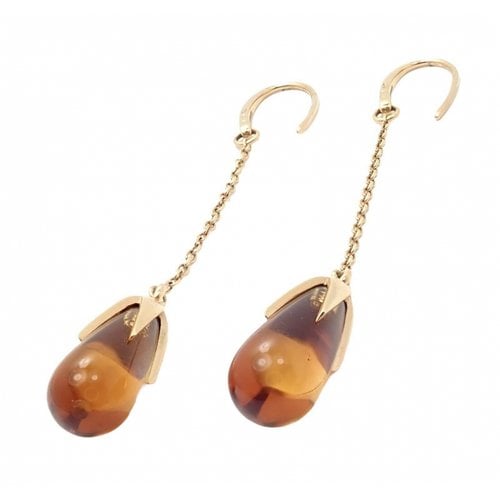 Pre-owned Pomellato Yellow Gold Earrings