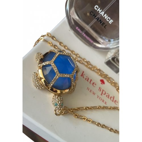 Pre-owned Kate Spade Necklace In Blue