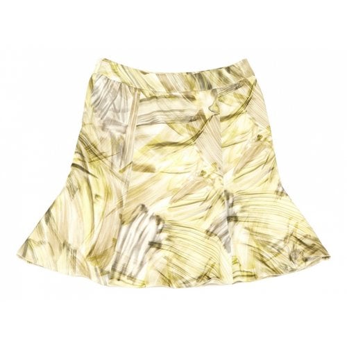 Pre-owned Armani Collezioni Silk Mid-length Skirt In Multicolour