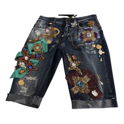 Pre-owned Dolce & Gabbana Shorts In Blue