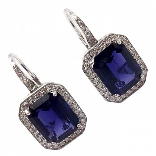 Pre-owned Pasquale Bruni White Gold Earrings In Silver