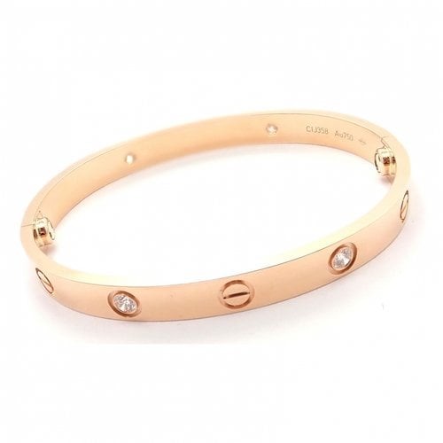 Pre-owned Cartier Pink Gold Bracelet