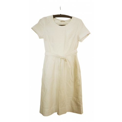 Pre-owned Whistles Mini Dress In White