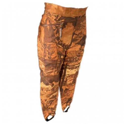 Pre-owned Iceberg Trousers In Multicolour