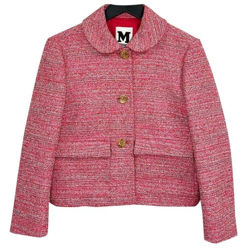 Pre-owned M Missoni Blazer In Pink
