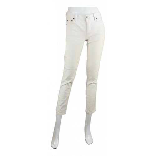 Pre-owned Jcrew Jeans In White
