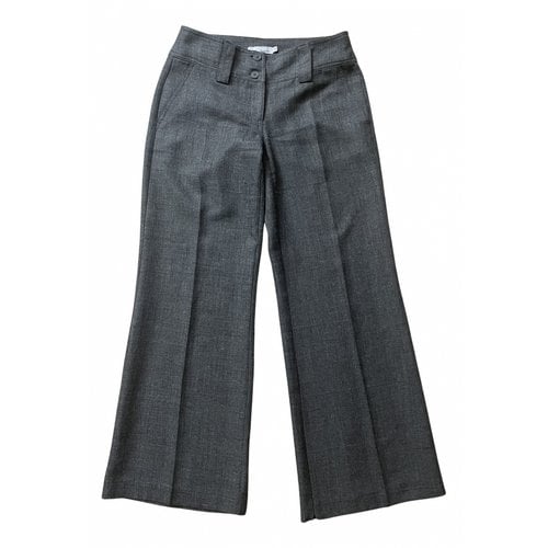Pre-owned Henne Large Pants In Grey