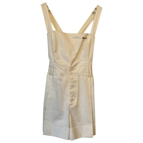 Pre-owned Dsquared2 Jumpsuit In White