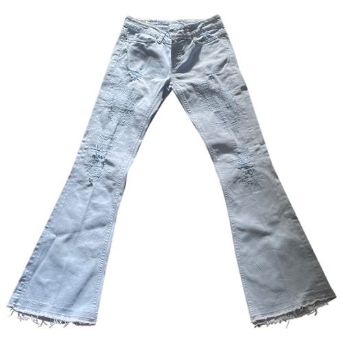 Pre-owned Dondup Boyfriend Jeans In Blue