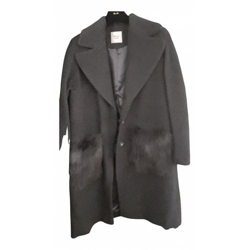 Pre-owned Weill Cashmere Coat In Anthracite