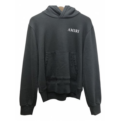 Pre-owned Amiri Sweatshirt In Black
