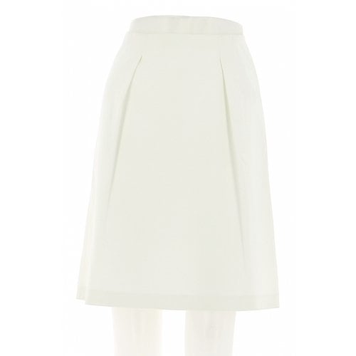 Pre-owned Tara Jarmon Skirt Suit In White