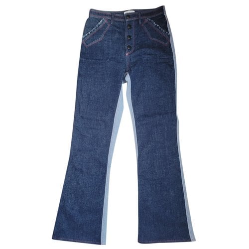 Pre-owned Sonia Rykiel Bootcut Jeans In Blue