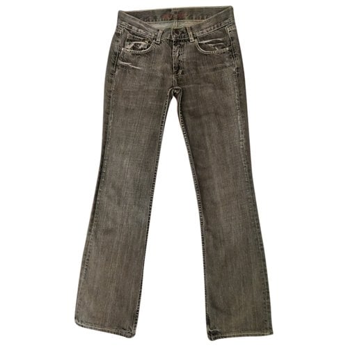 Pre-owned Paul & Joe Straight Jeans In Grey