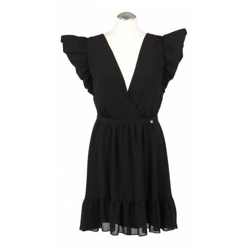 Pre-owned Liujo Mini Dress In Black