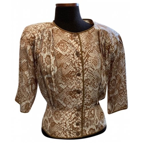 Pre-owned Hanae Mori Silk Blouse In Other