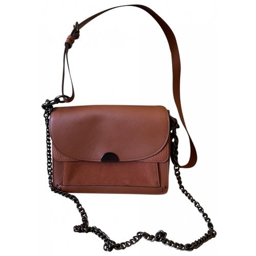 Pre-owned Coach Leather Crossbody Bag In Brown