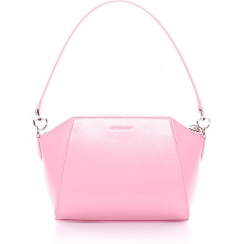 Pre-owned Givenchy Leather Handbag In Pink