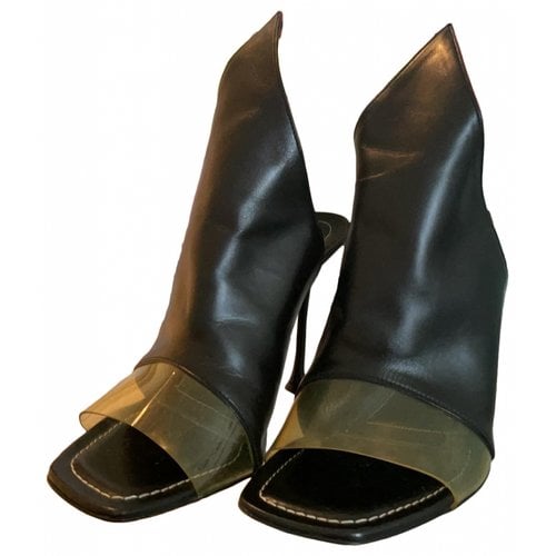 Pre-owned Balenciaga Sandals In Black