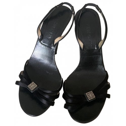 Pre-owned Givenchy Sandals In Black