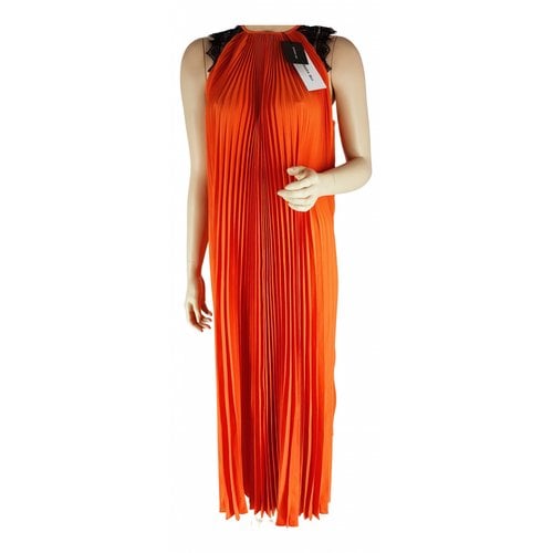 Pre-owned Barbara Bui Maxi Dress In Orange