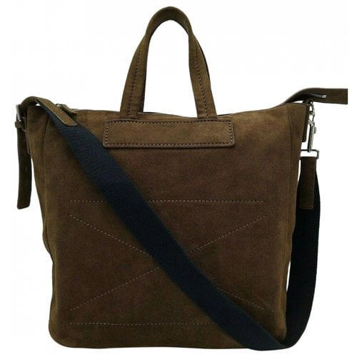 Pre-owned Theory Tote In Brown
