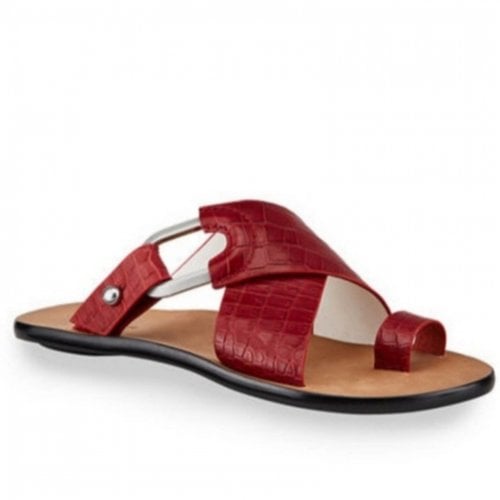 Pre-owned Rag & Bone Leather Sandals In Red