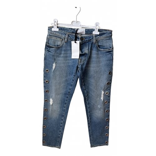 Pre-owned Gaelle Paris Jeans In Blue