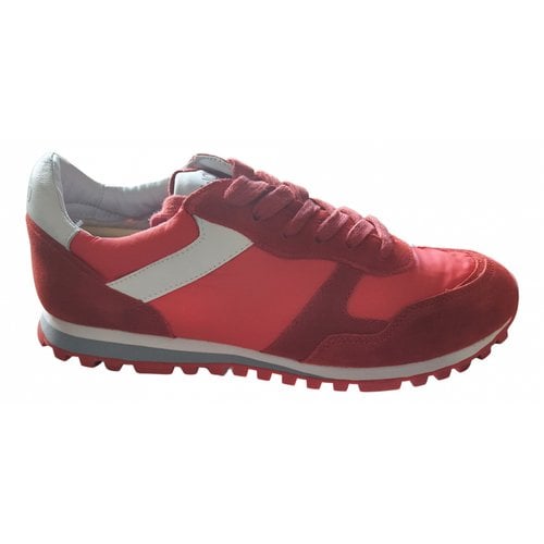 Pre-owned Liujo Low Trainers In Red