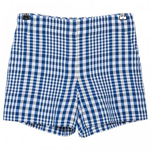 Pre-owned Theory Shorts In Blue