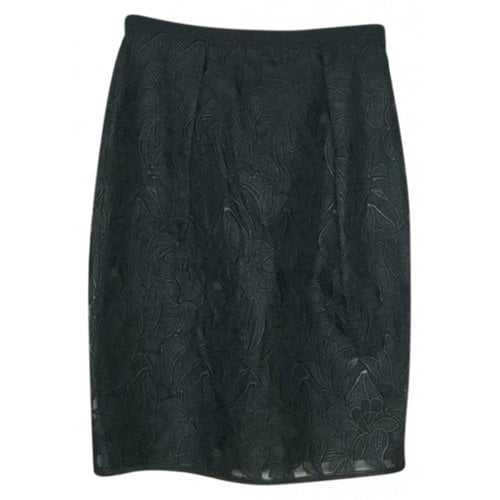 Pre-owned Stella Mccartney Silk Mid-length Skirt In Black