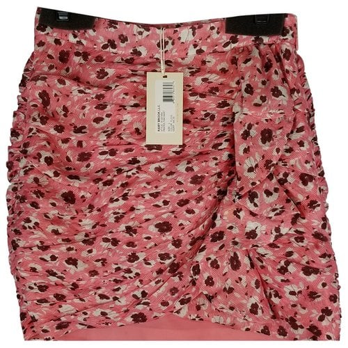 Pre-owned Ramy Brook Mini Skirt In Pink