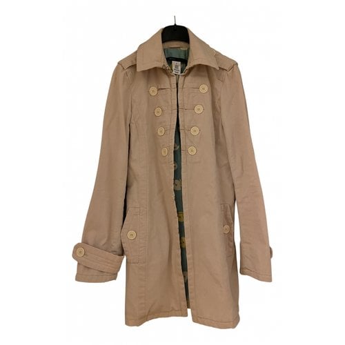Pre-owned Marc Jacobs Trench Coat In Beige