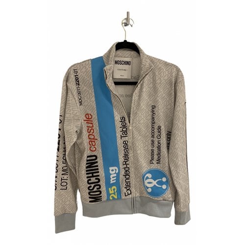 Pre-owned Moschino Jacket In Grey