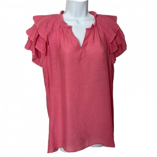 Pre-owned Nanette Lepore Blouse In Pink