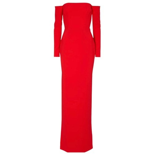 Pre-owned Alex Perry Maxi Dress In Red