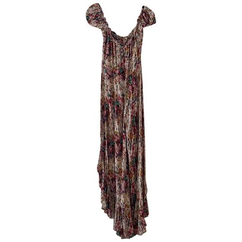 Pre-owned Auguste Maxi Dress In Multicolour