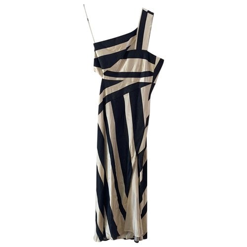 Pre-owned Mason By Michelle Mason Mid-length Dress In Multicolour