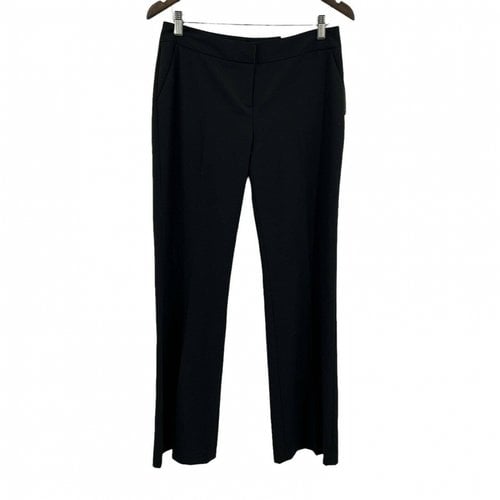 Pre-owned Laundry By Shelli Segal Trousers In Black