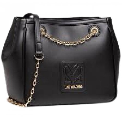Pre-owned Moschino Love Mini Bag In Black