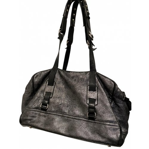 Pre-owned Sigerson Morrison Leather Handbag In Anthracite