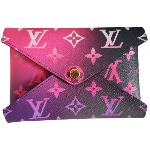 Pre-owned Louis Vuitton Ana Cloth Clutch Bag In Multicolour