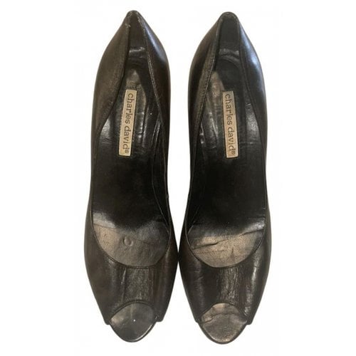 Pre-owned Charles David Heels In Other