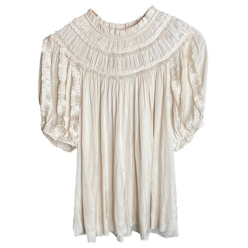 Pre-owned Ulla Johnson Blouse In White